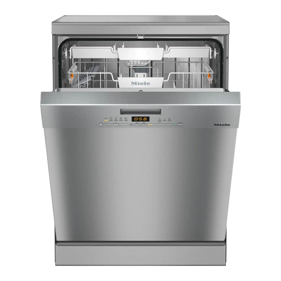 Miele G 5110 Mode D'emploi