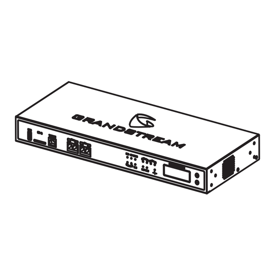 Grandstream UCM6510 IP PBX Mode D'emploi