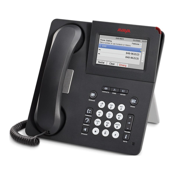 Avaya 9641G Mode D'emploi