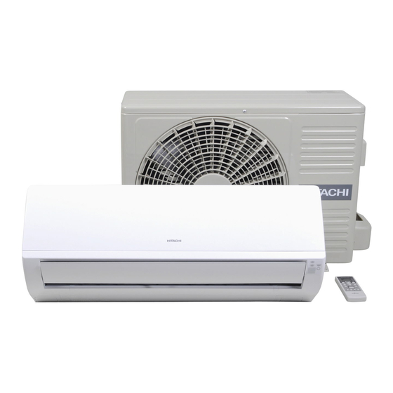 Hitachi RAK-18PPA Mode D'emploi