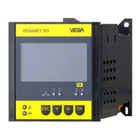 Vega MET 391 Mise En Service