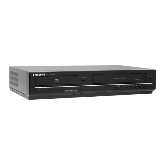 Samsung DVD-V6700 Manuel D'utilisation