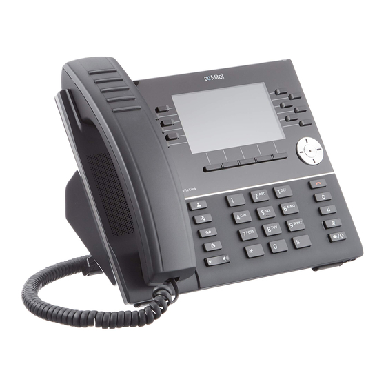 Mitel 6930 SIP Mode D'emploi