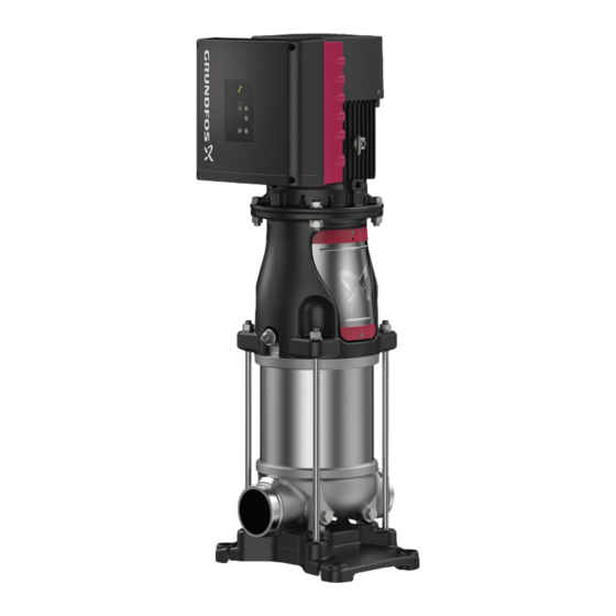 Grundfos CRE Serie Livret Technique