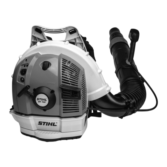 Stihl BR 700 Notice D'emploi