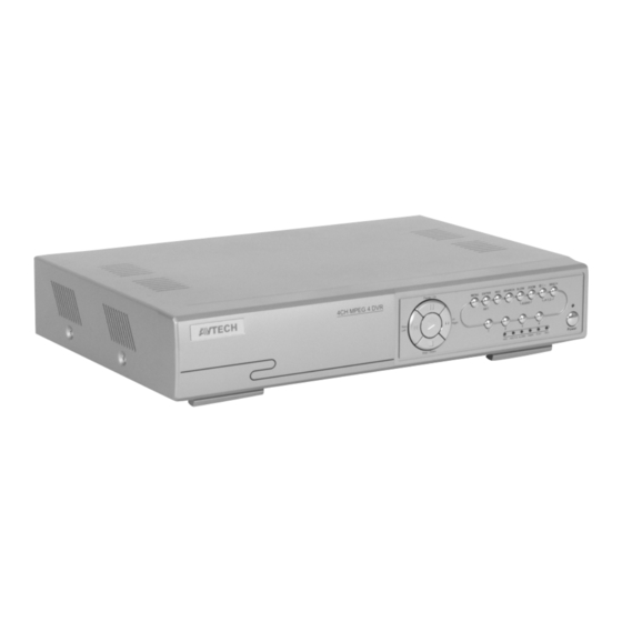 Velleman DVR4MQAEE Notice D'emploi