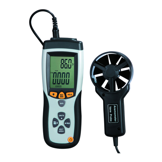 Dostmann Electronic VA893 Manuel D'utilisation