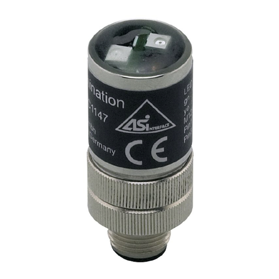 IFM Electronic AS-interface AC1147 Notice De Montage
