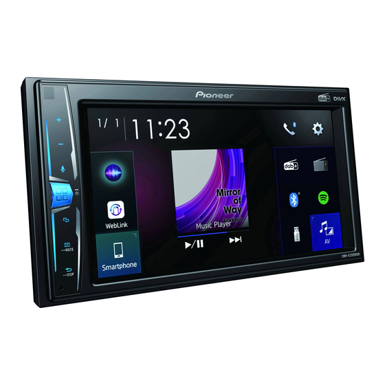 Pioneer DMH-A3300DAB Mode D'emploi