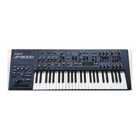 Roland JP-8000 Mode D'emploi