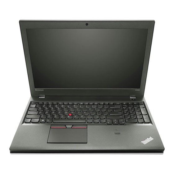 Lenovo ThinkPad T550 Guide D'utilisation