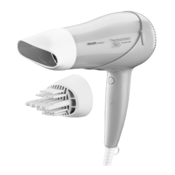 Philips beauty 1600 Manuels