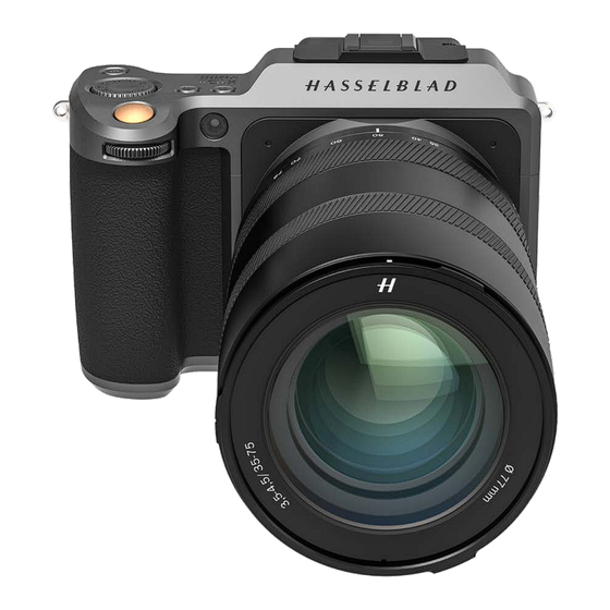 Hasselblad X1D II Guide De L'utilisateur