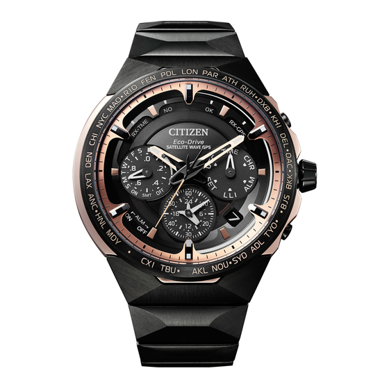 Citizen F950 Instructions En Bref