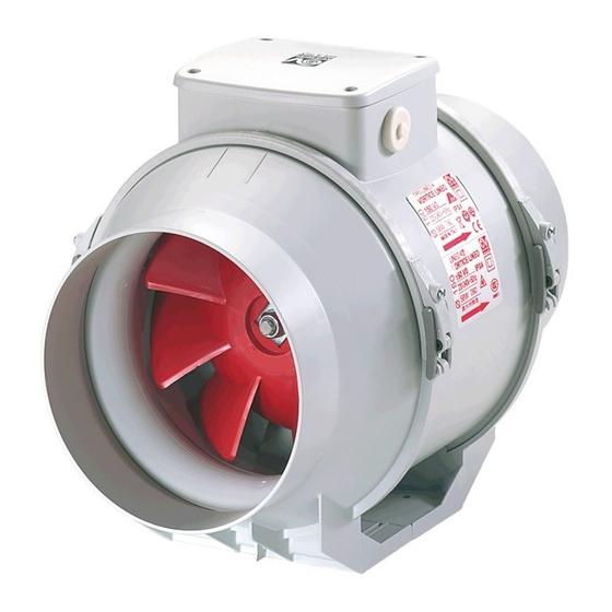 Vortice LINEO 100 V0 ES Notice D'emploi Et D'entretien