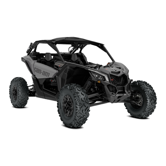 BRP can-am MAVERICK X3 Série Manuels