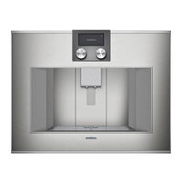 Gaggenau CM470712 Notice De Montage