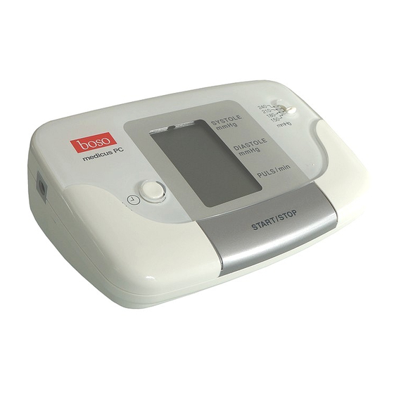 boso medicus PC 2 Mode D'emploi