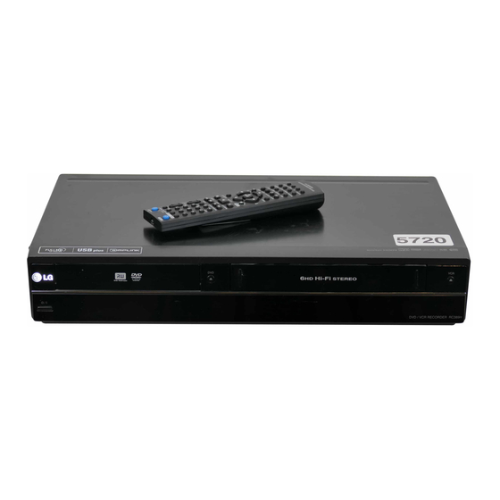 LG RC389H Mode D'emploi