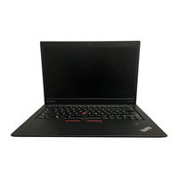 Lenovo ThinkPad X1 Carbon Guide D'utilisation