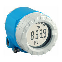 Endress+Hauser iTEMP TMT162 Manuel De Mise En Service