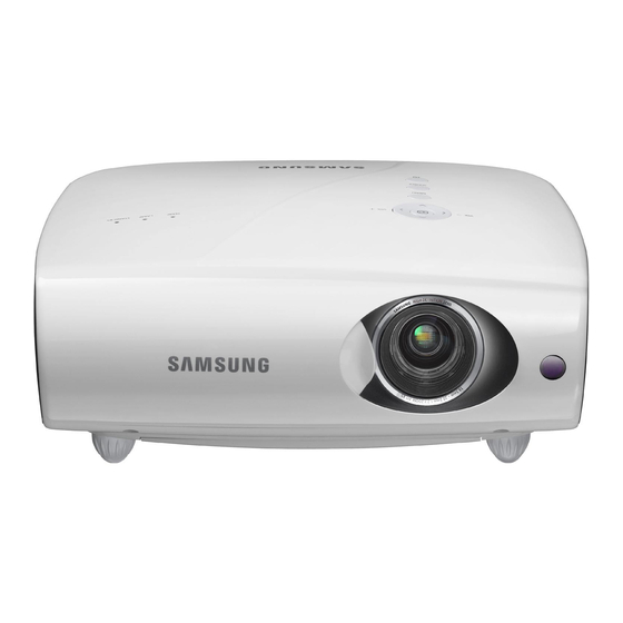 Samsung SP-L301 Manuel D'utilisation