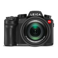 Leica V-LUX Notice D'utilisation