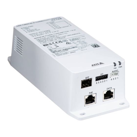 Axis TU8003 Guide D'installation