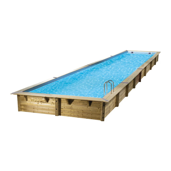 ubbink NorthWood 350x1550-H155 Notice De Montage