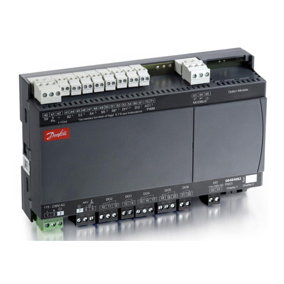 Danfoss AK-CC55 Single Coil Guide De L'utilisateur