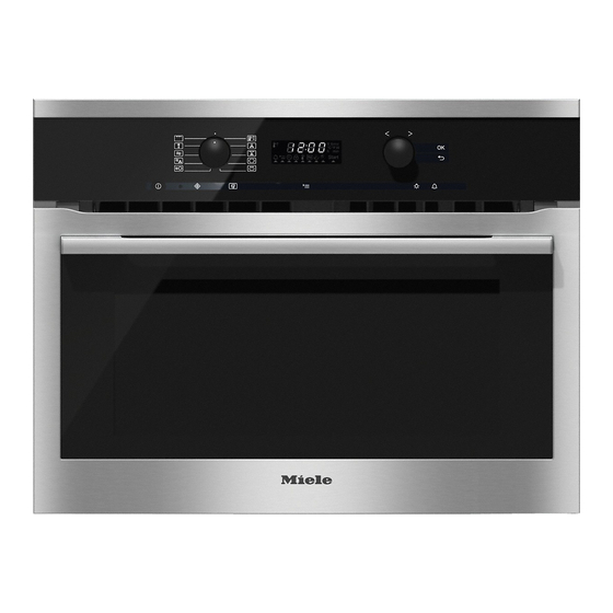 Miele H6100BM Mode D'emploi Et Notice De Montage