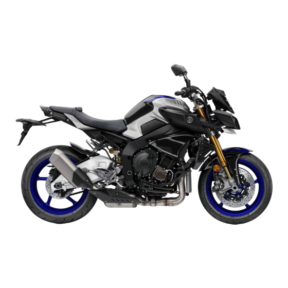 Yamaha MT-10 SP Manuel Du Propriétaire