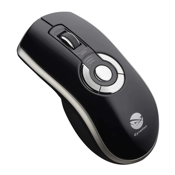 Gyration Air Mouse Elite Guide De L'utilisateur