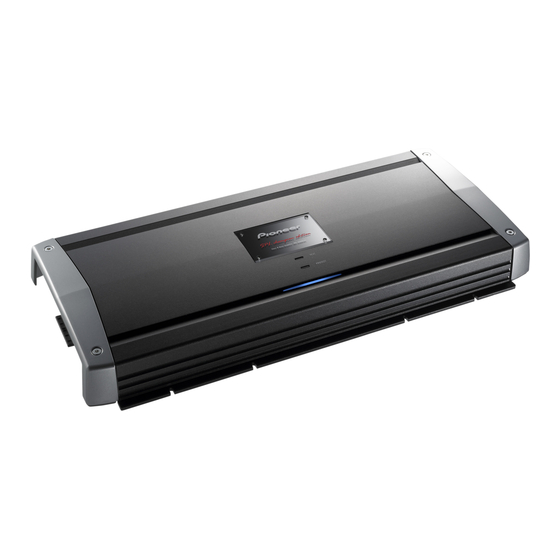 Pioneer PRS-D2000SPL Mode D'emploi