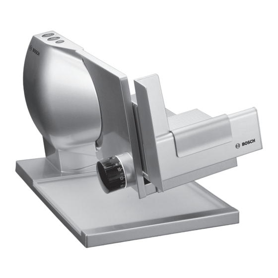 Bosch MAS9 Série Mode D'emploi