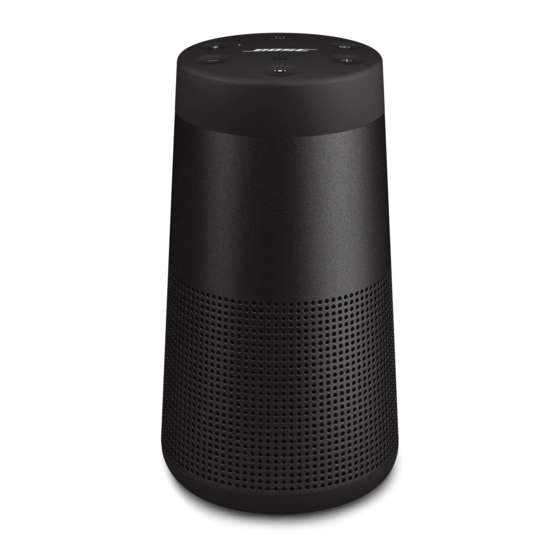 Bose SOUNDLINK REVOLVE II Mode D'emploi