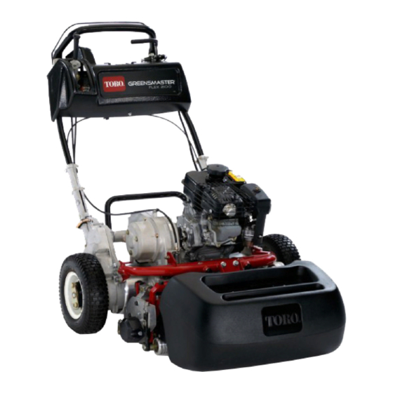 Toro Greensmaster Flex 1800 Manuel De L'utilisateur