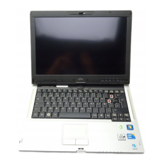 Fujitsu LifeBook T900 Guide Pratique