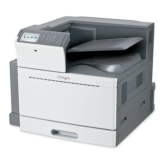 Lexmark C950 Serie Guide De L'utilisateur