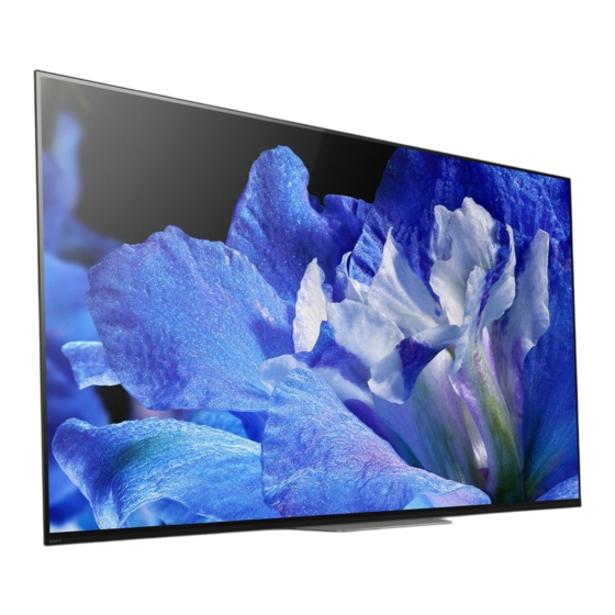 Sony BRAVIA KD-65AF8 Guide De Référence