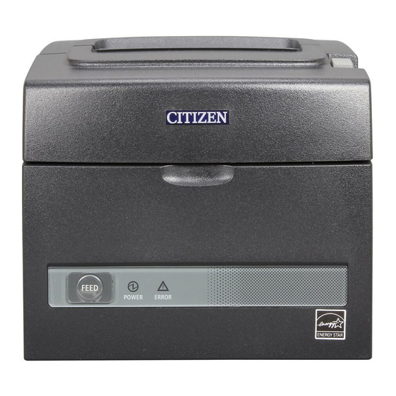 Citizen CT-S310II Mode D'emploi