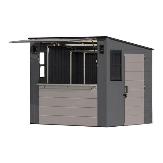 Suncast BMCB8700 Serie Mode D'assemblage