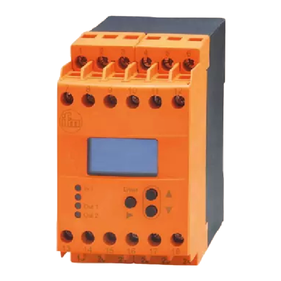 IFM Electronic ecomat200 FS-3 Notice D'utilisation