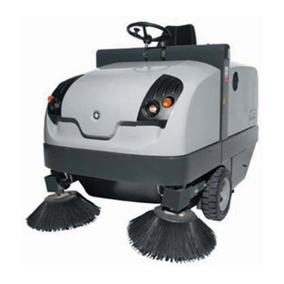 Nilfisk SWEEPER SR 1450 B-D Manuels