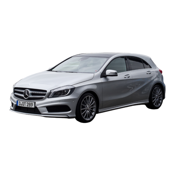 Mercedes-Benz Classe A 2012 Manuels