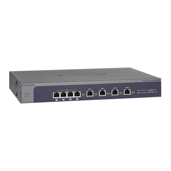 NETGEAR ProSafe SRX5308 Mode D'emploi