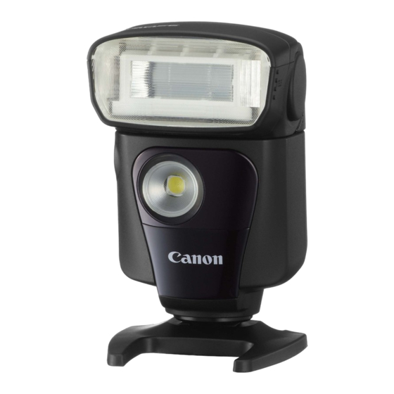 Canon SPEEDLITE 320EX Mode D'emploi