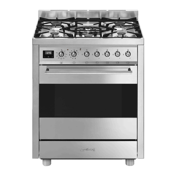 Smeg C 7GPX INOX Instructions Pour L'utilisateur