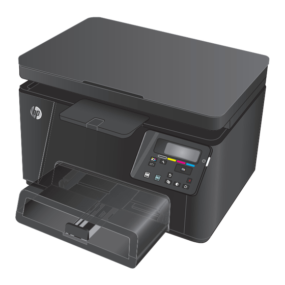 HP Color LaserJet Pro MFP M Série Guide De L'utilisateur