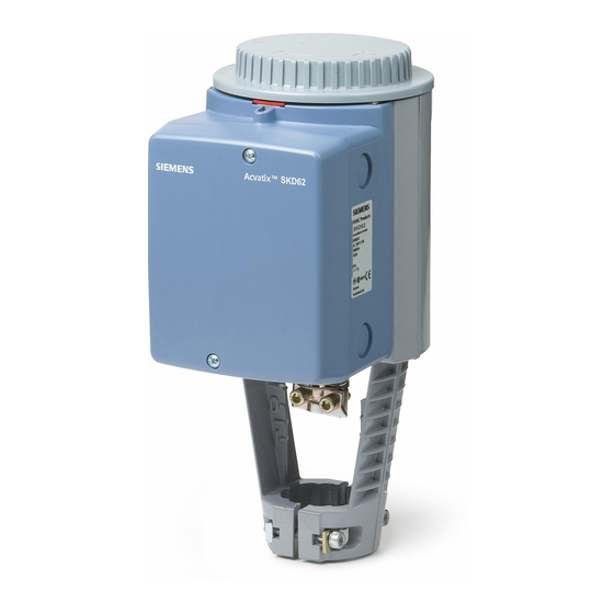 Siemens SKD U Serie Notice D'installation